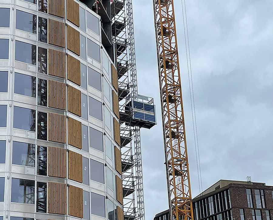 Construction of the Caktus-Towers in Copenhagen 3