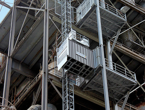 Teamwork At The Cement Works