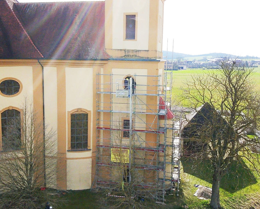 Church renovation Zöbingen 4