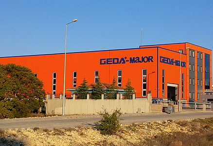 2012 Gründung der Niederlassung Türkei: GEDA MAJOR in Istanbul