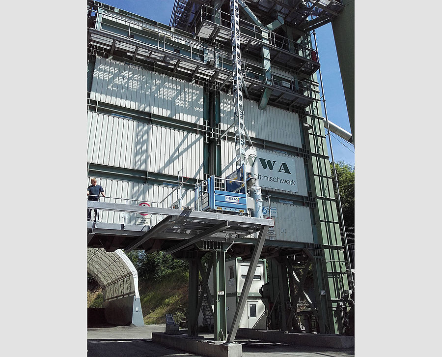 Asphalt mixing plant Westerwald 2