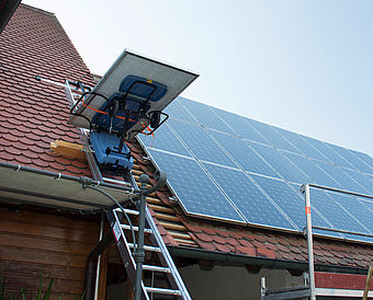 Transport photovoltaïque à Mertingen