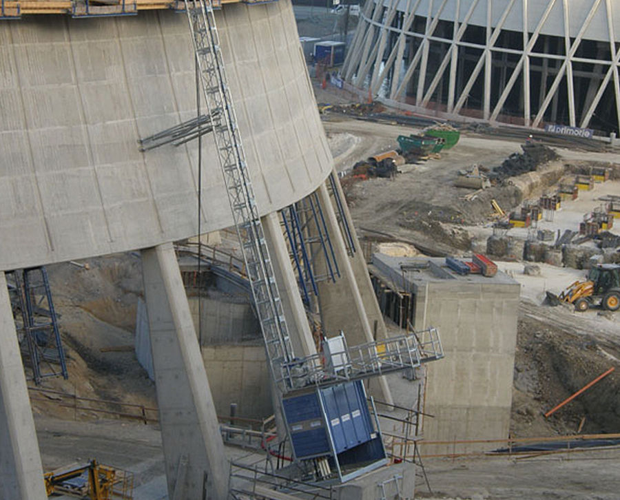 Cooling tower construction Šoštanj 2 Cooling tower construction Šoštanj 2