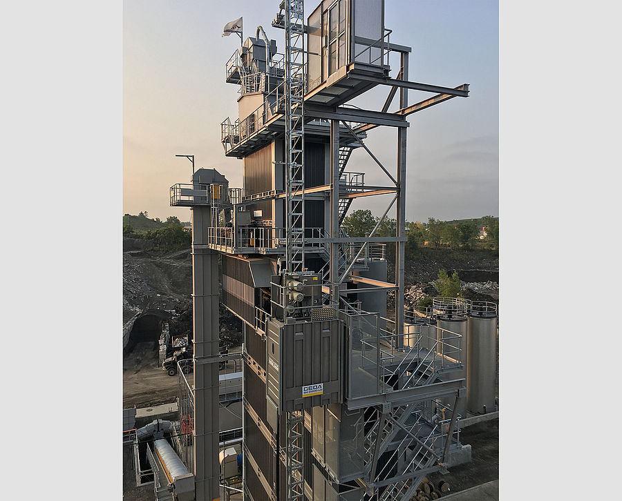 Asphalt mixing plant Montreal 4