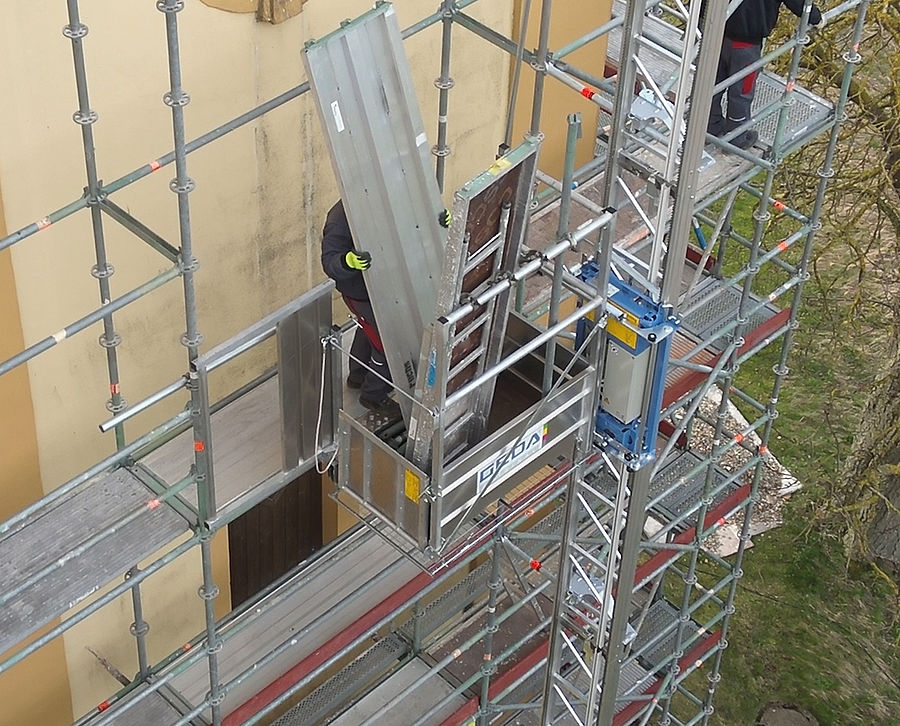 Church renovation Zöbingen 1