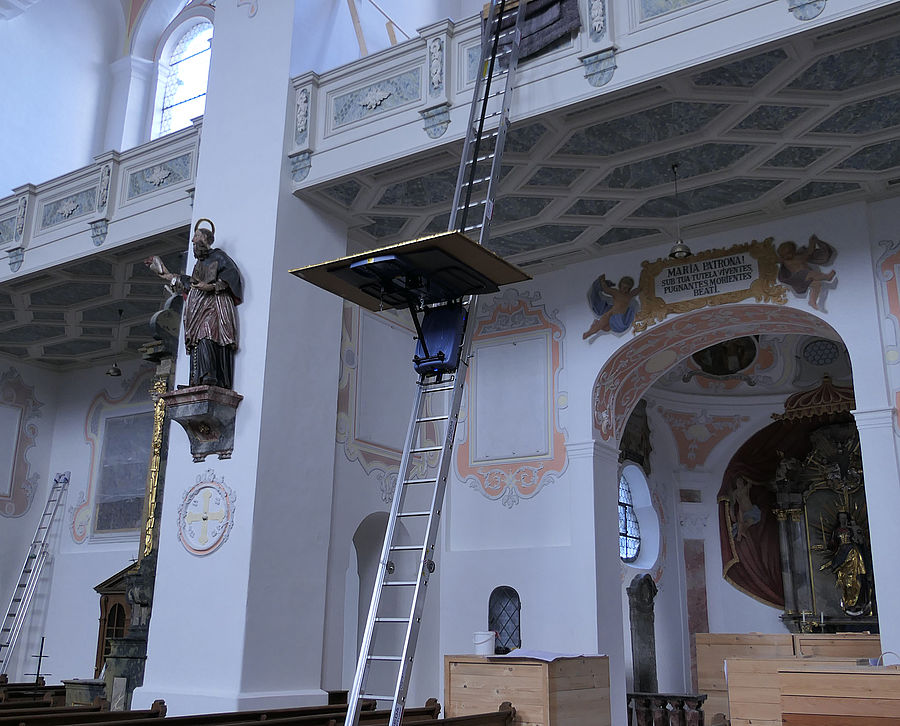 Renovierung Basilika Dillingen 3