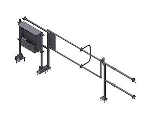 Barrier for base enclosure (1.1 m high)