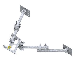 Set of mast ties (long)