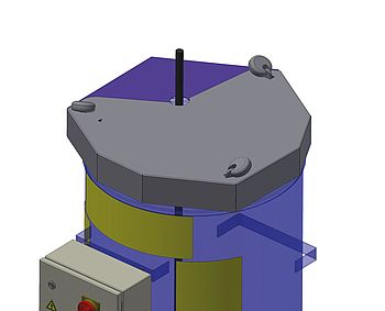 Capot du réceptacle de câble