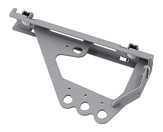 „Easy“ ladder track fixing clamps