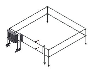 Base enclosure (1.1 m high)