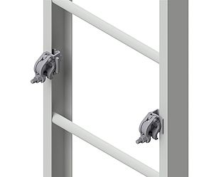 Ladder fixing clamps