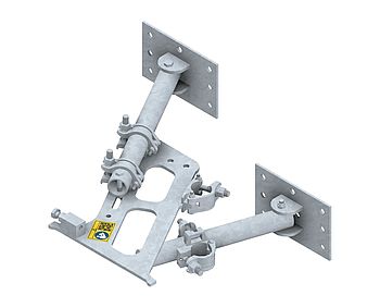 Set of mast ties (short)