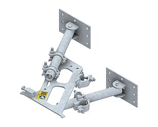 GEDA Masthalterung (kurz)