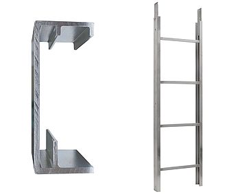 Ladder section 200/250 kg - 2 m