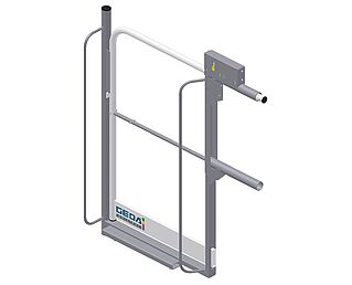 Landing level safety gate 2 PK