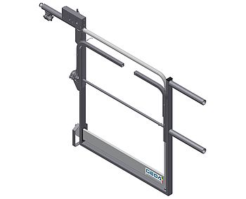 Landing level safety gate "ECO S"