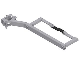 Trailing cable guide